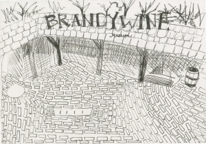 Brandy wine sketch